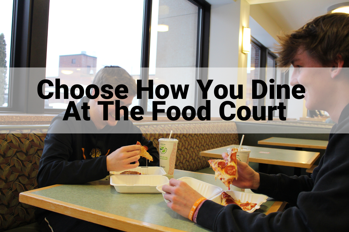Choose How You Dine At The Food Court